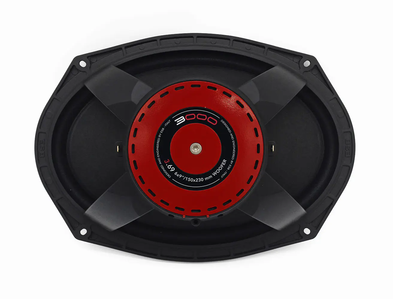 Ovalni avtozvočniki ESB 3.69C - konvertibilni zvočniki